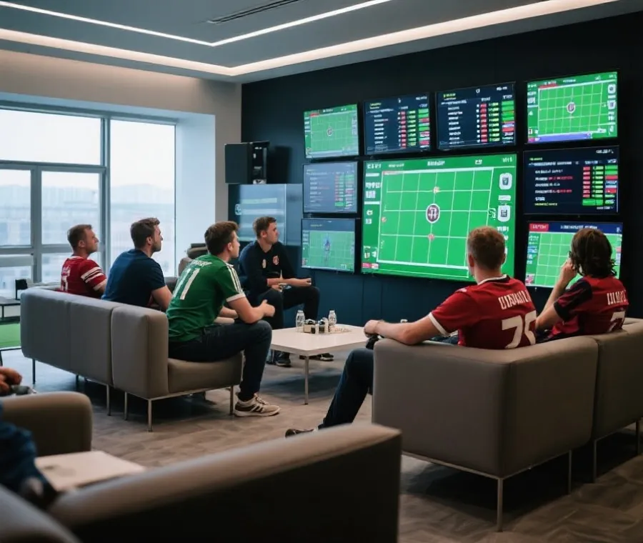 多屏关注世界杯积分榜变化场景示意图